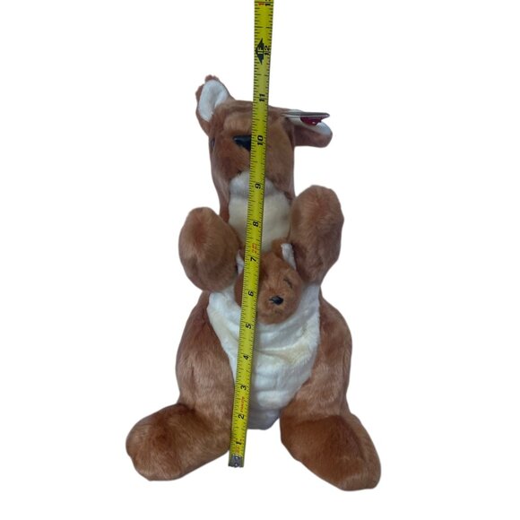 Ty Beanie Buddy 2000 Pouch The Kangaroo Plush Toy w/Baby Joey - Picture 14 of 15